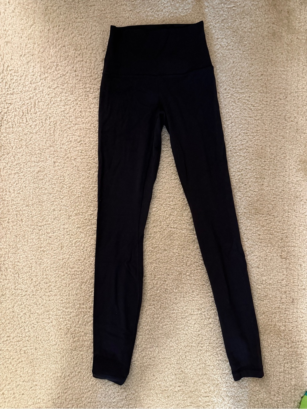 lululemon Align High Rise Pant 28" Black High Waist Leggings Size 2 Athletic